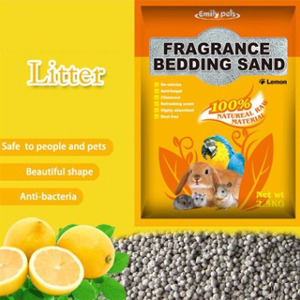 항균/탈취/박테리아제거 대용량 화장실 모래2.5kg/레몬향